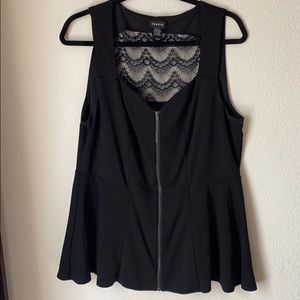 Torrid peplum top